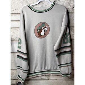 Buc-ees 2X Mens Logo Graphic Sweatshirt 82 Athletic Sporty Casual Cozy Winter